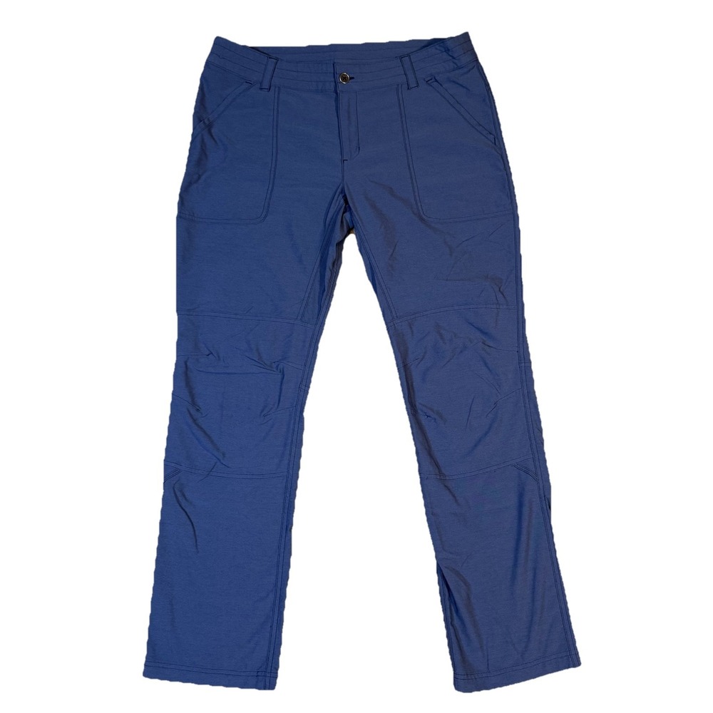 Columbia Pilsner Peak Pants Women's 16x31‎ Outdoor Hiking Blue Pockets Stretch